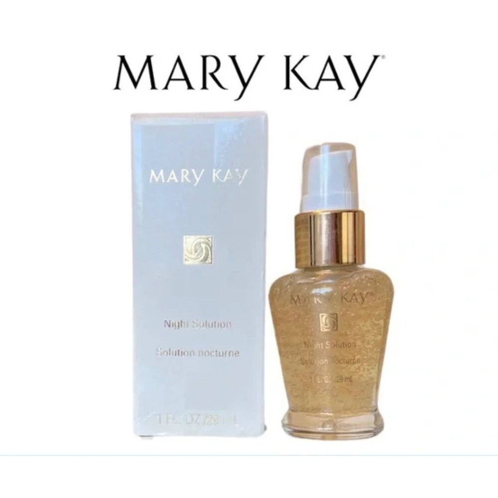 Mary Kay Night Solution, new old stock, smooths wrinkles, revitalizes skin